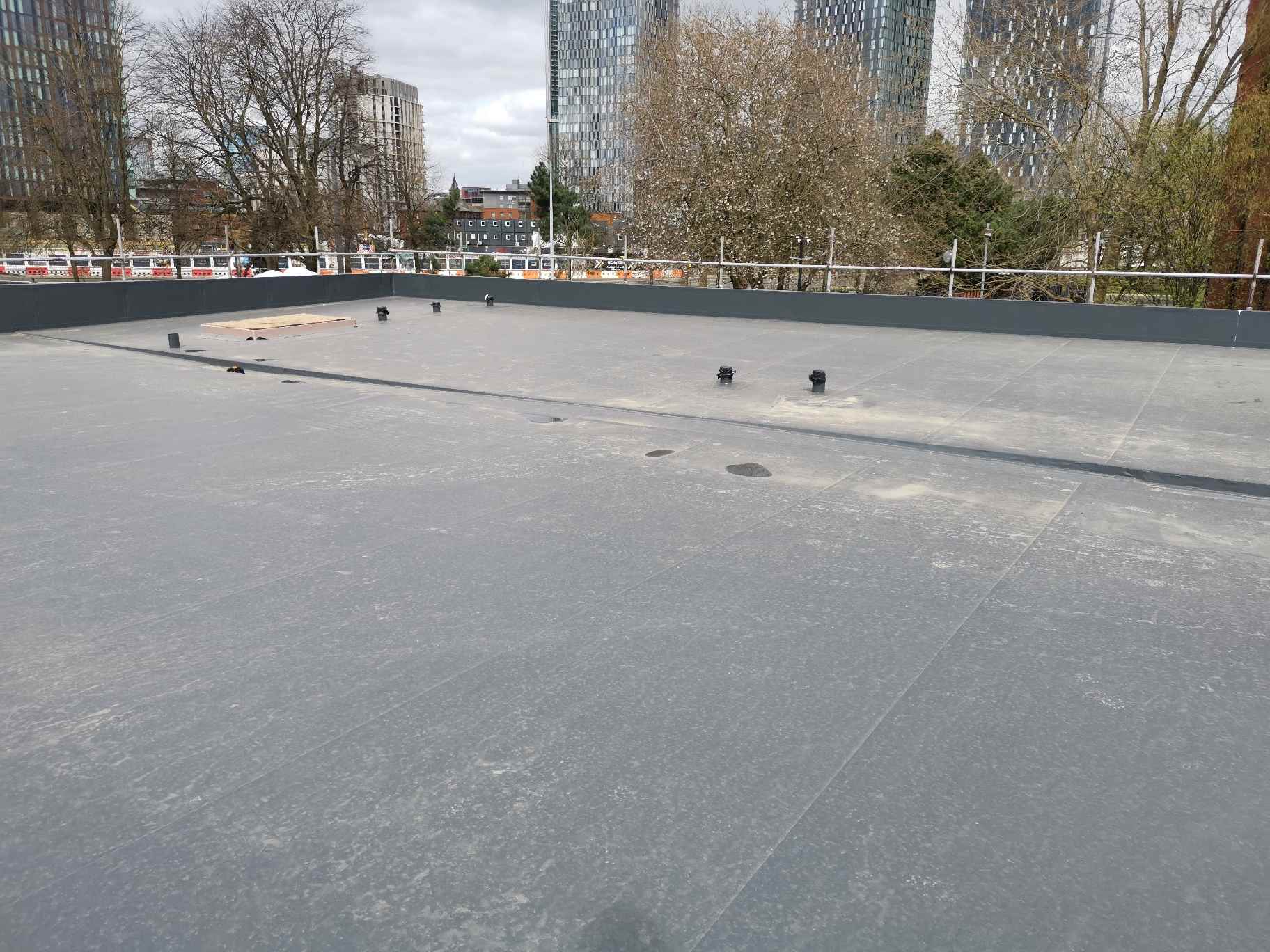 Educational building flat roofing Sheffield
