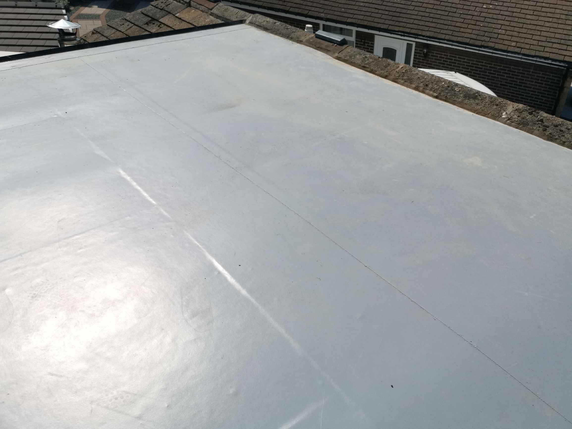 Terraced house flat roofing Sheffield